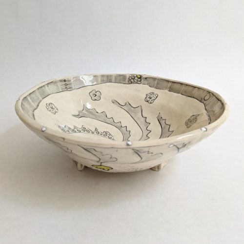 Serving Dish With Leaves | Elizabeth Ruskin