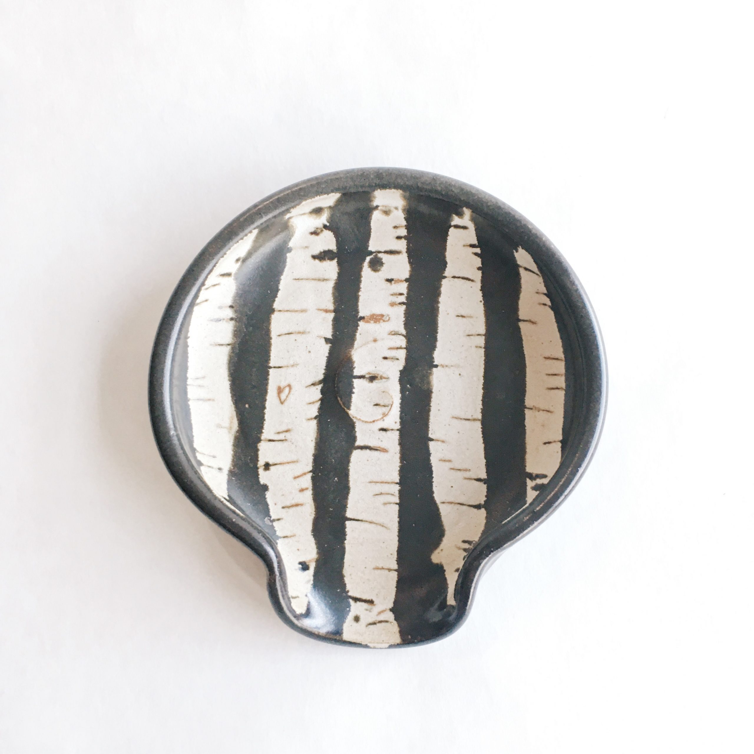 Birch Spoon Rest — Good Land Pottery