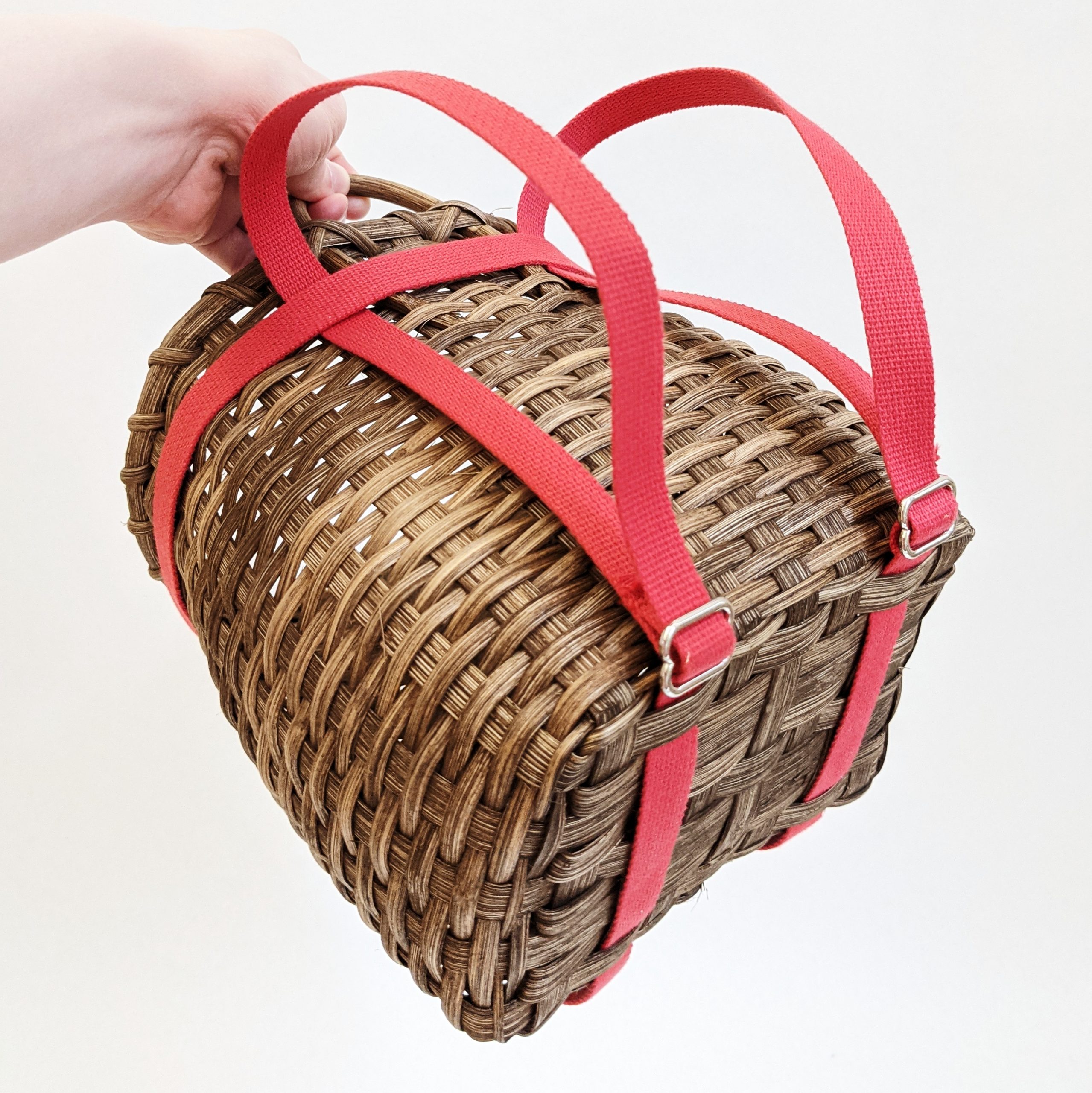Ochine 2 Pack Wicker Baskets, Wicker Storage Baskets, Woven