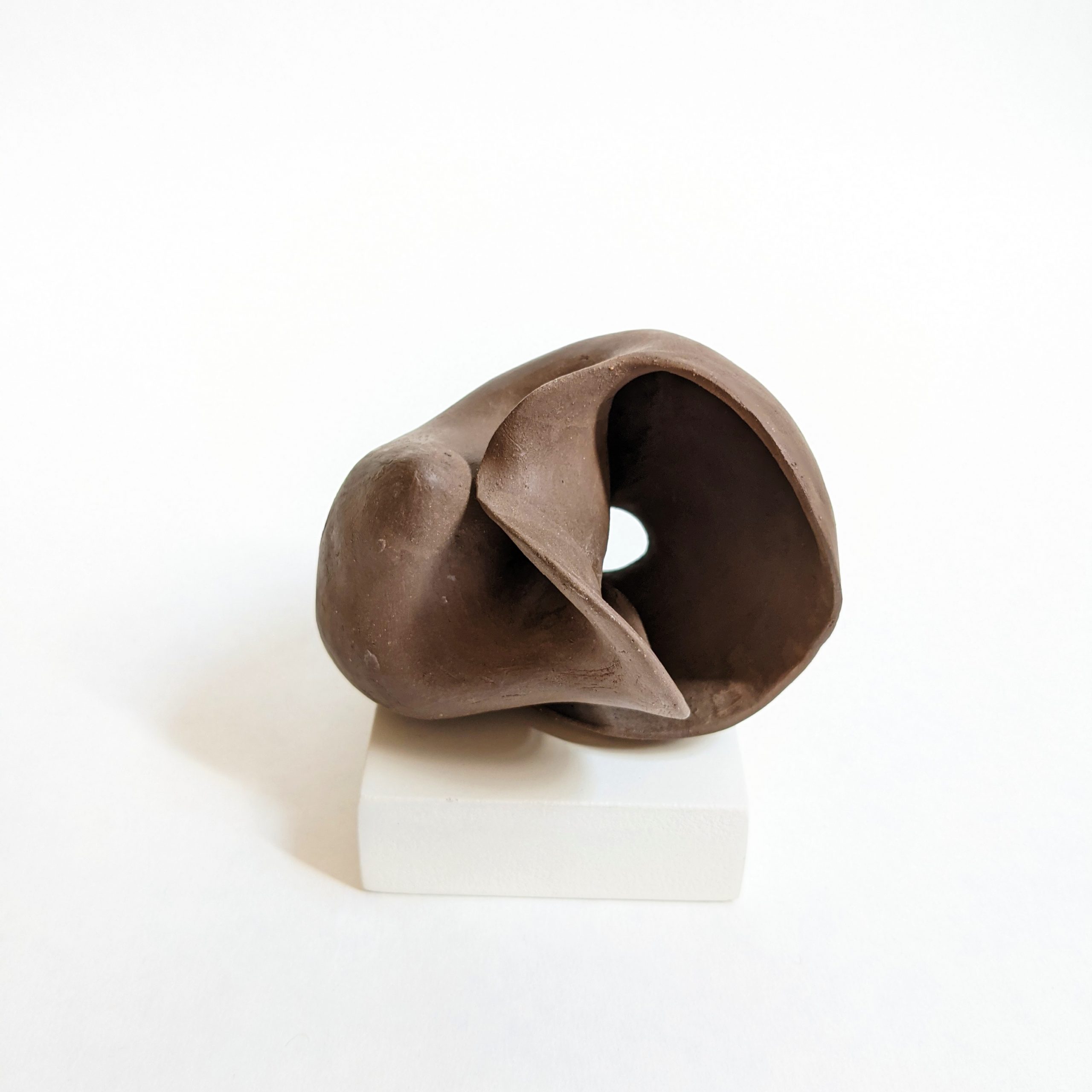 Small Brown Form | Christine Caswell