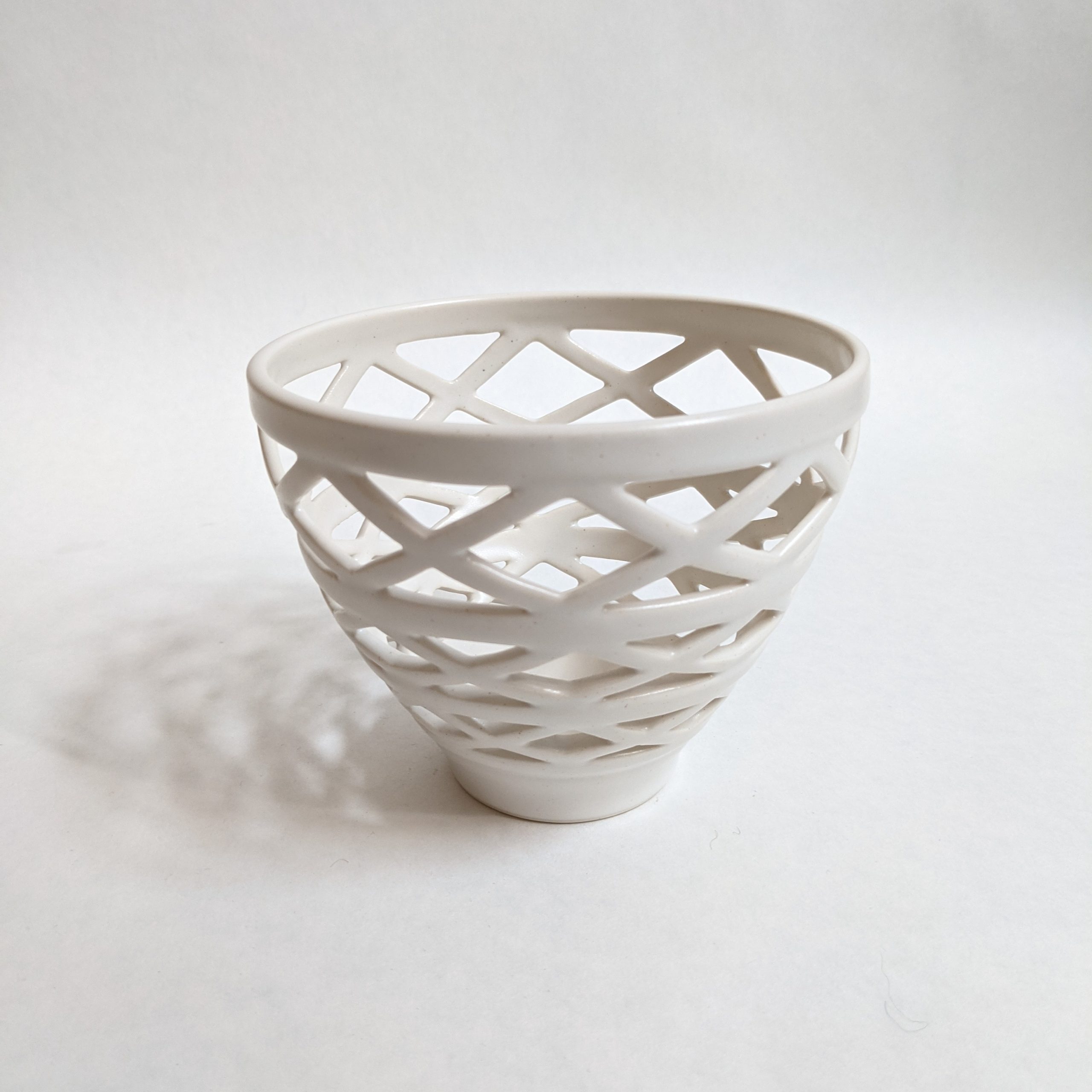 Small Porcelain Basket | Christine Caswell Ceramics