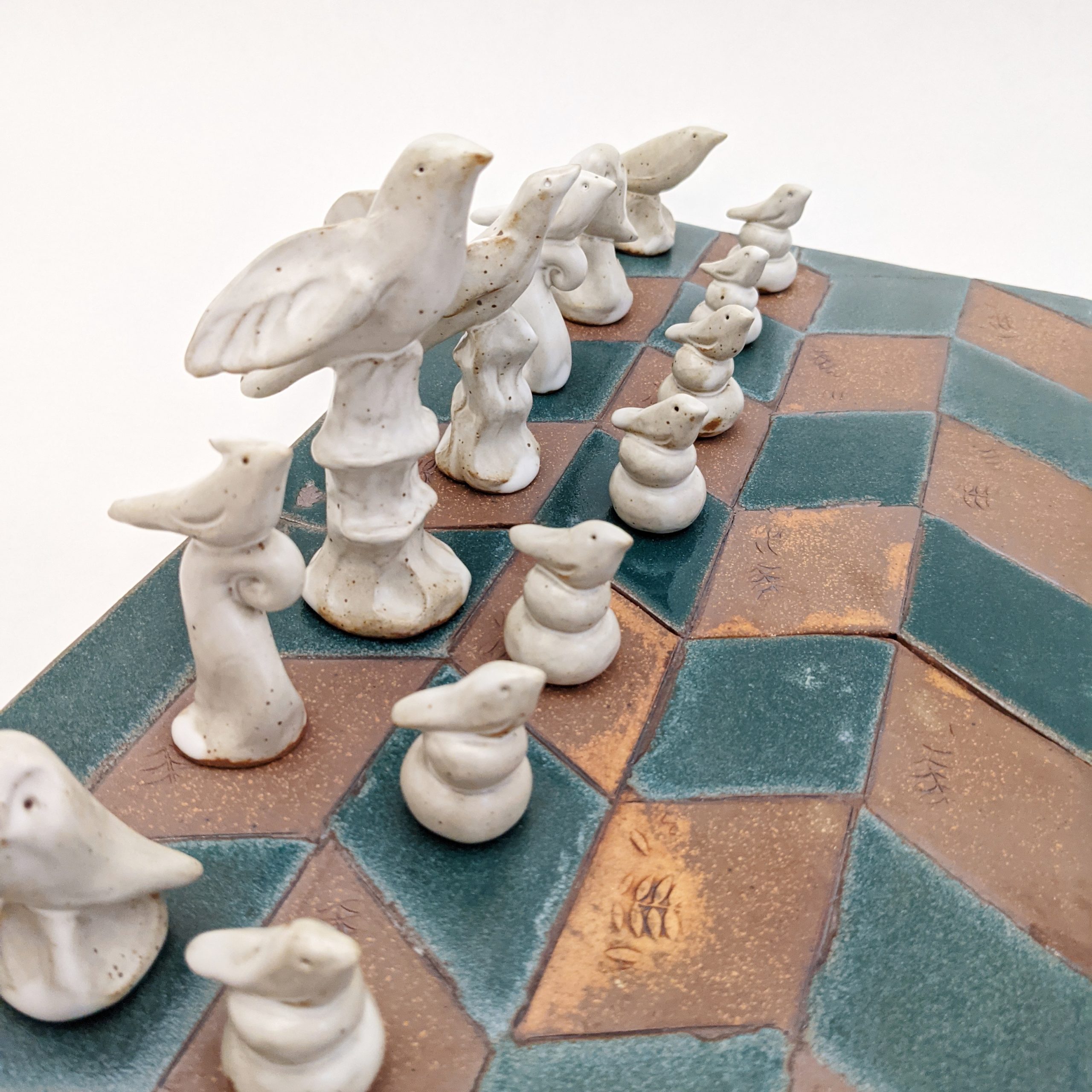 Chich-bich Ceramic Chess Board – Folkways