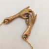 Bronze Hand Clasp Necklace  Bryan Hansen – Shop Maine Craft
